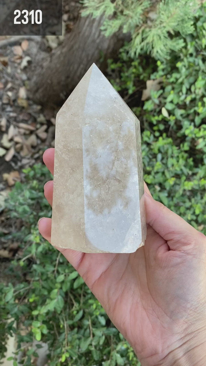 Clear Quartz Big Towers