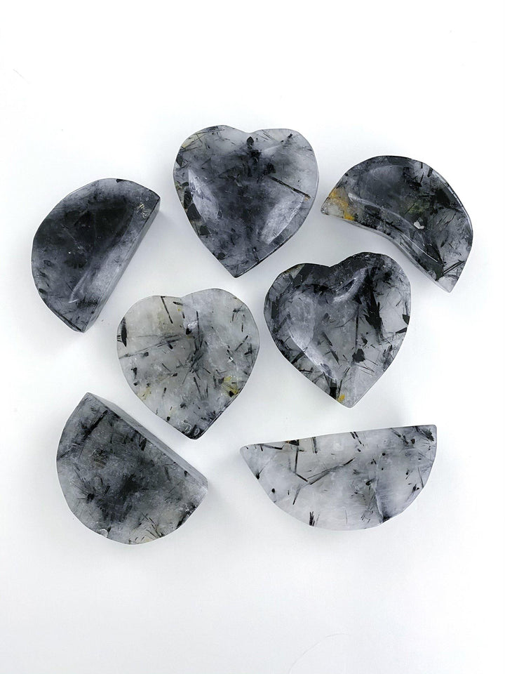 Black Tourmalinated Quartz - Uncommon Rocks