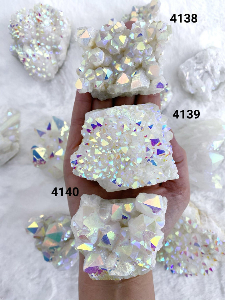 Angel Aura Cluster - Uncommon Rocks