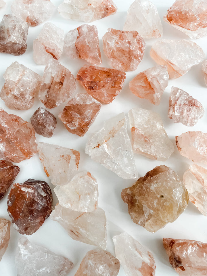 Fire Quartz Rough Stone
