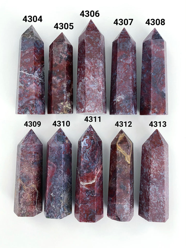 Red Chalcedony Towers