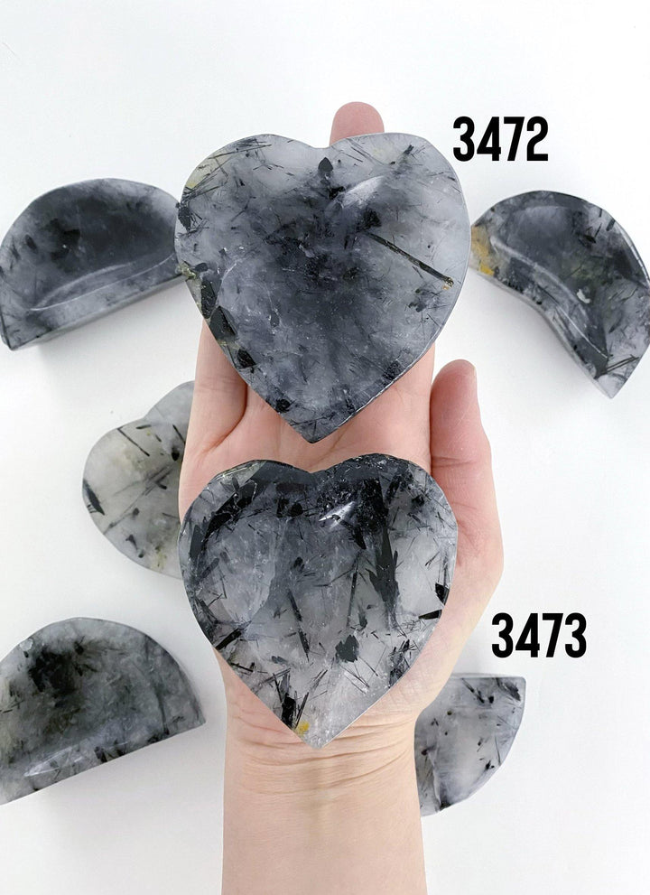 Black Tourmalinated Quartz - Uncommon Rocks