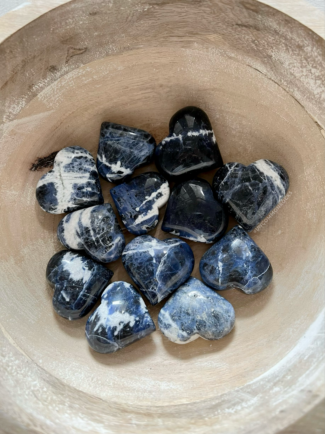 Sodalite Hearts