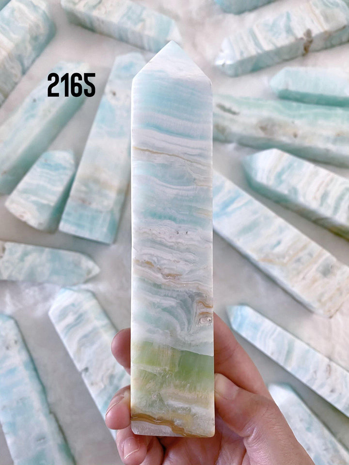 Caribbean Calcite Towers - Uncommon Rocks