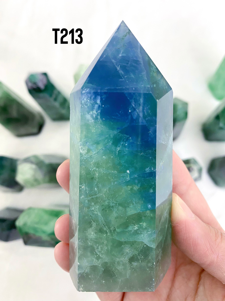Green Fluorite Towers