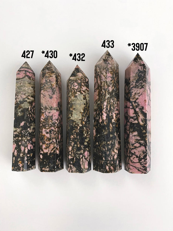 Rhodonite Towers