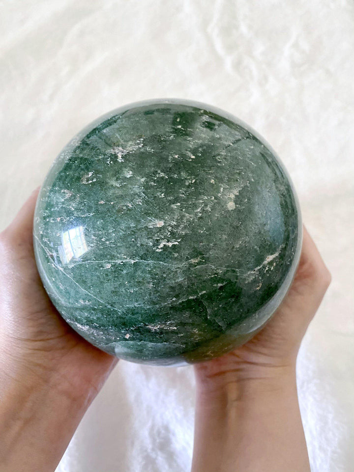 Green Aventurine Big Spheres - Uncommon Rocks