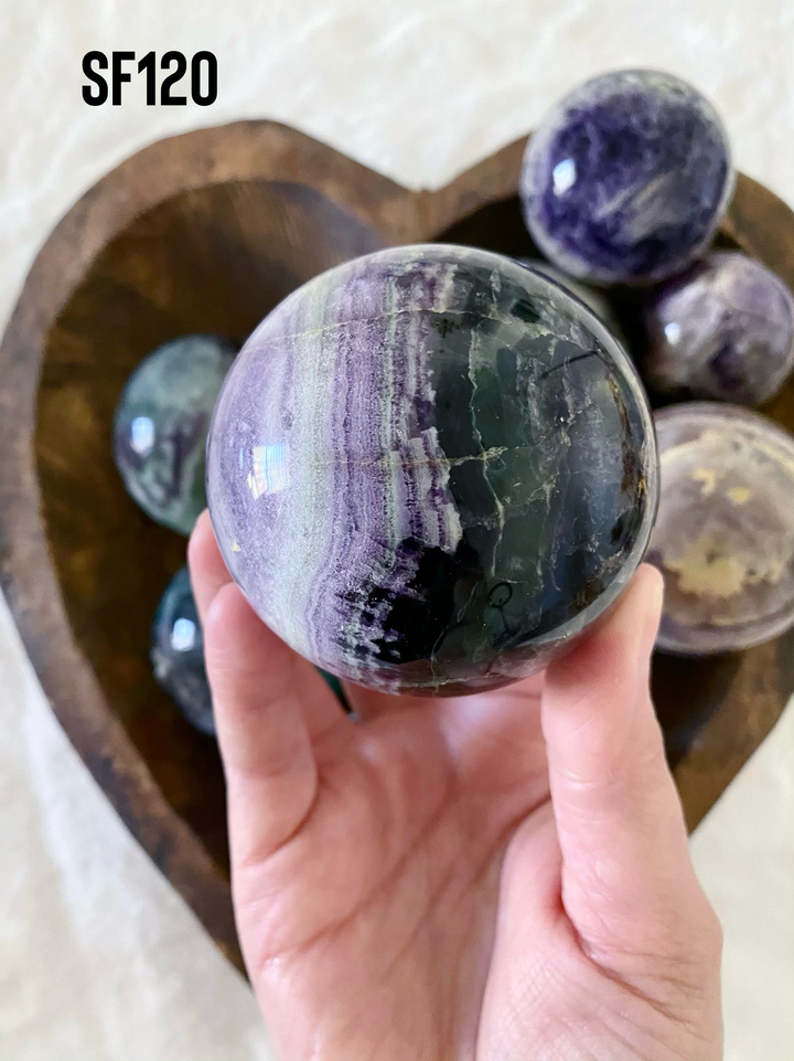 Fluorite Spheres