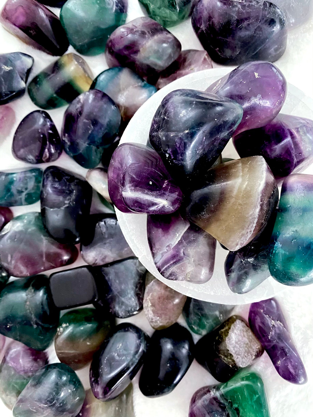 Fluorite Tumbled