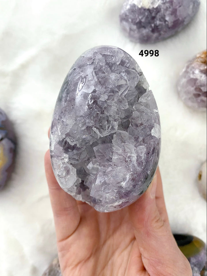 Agate Geode Druzy Eggs