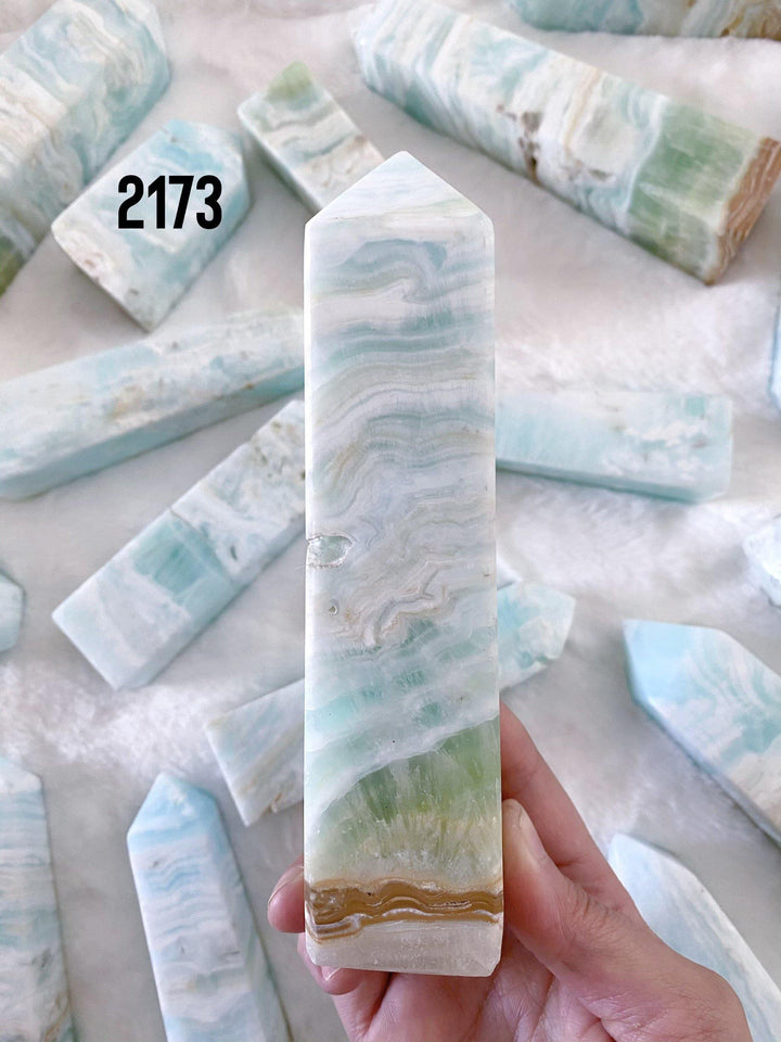 Caribbean Calcite Towers - Uncommon Rocks