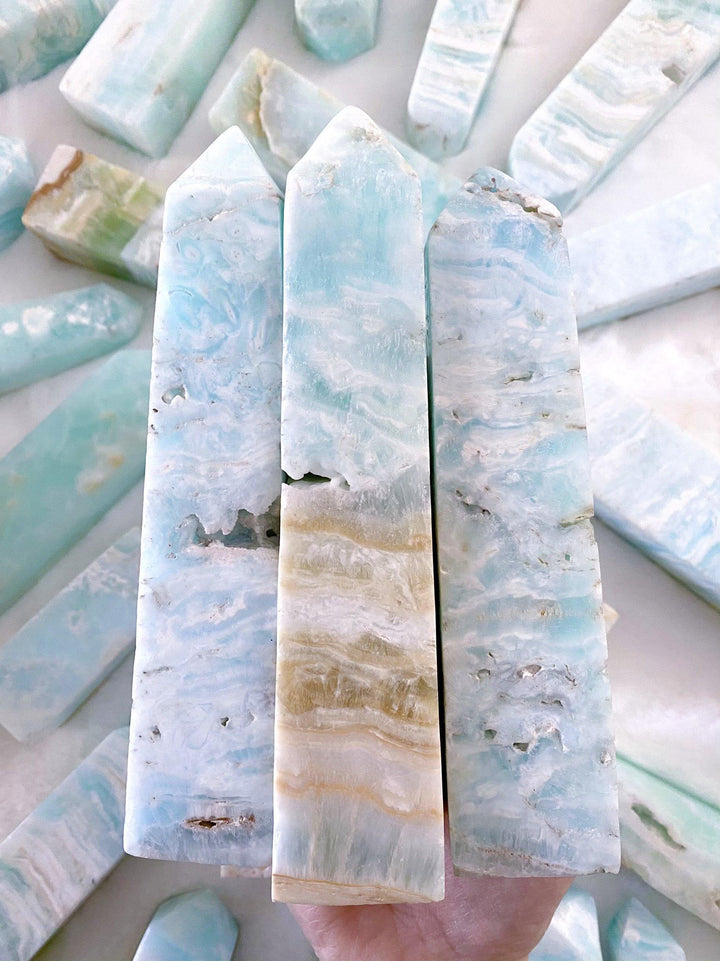 Caribbean Calcite Towers - Uncommon Rocks