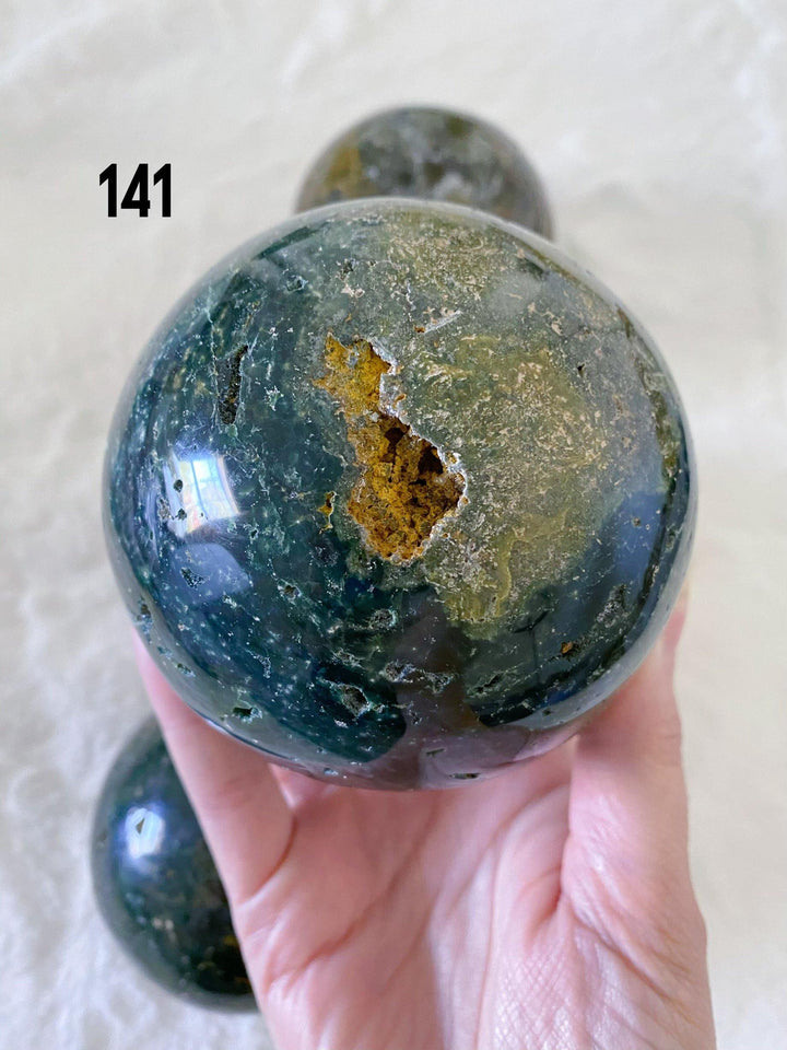 Ocean Jasper Spheres - Uncommon Rocks