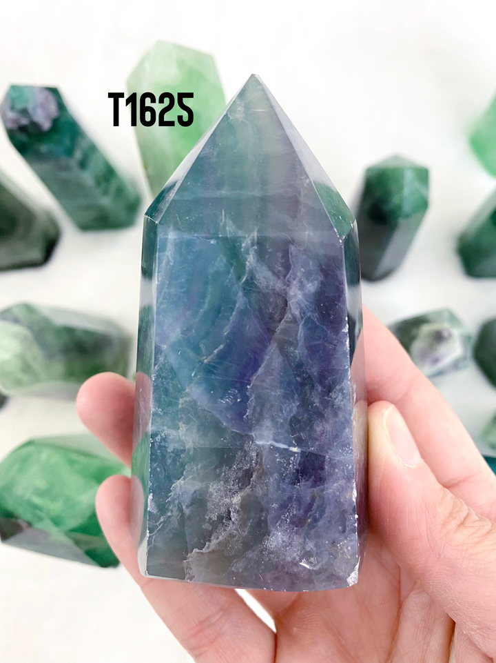 Green Fluorite Towers