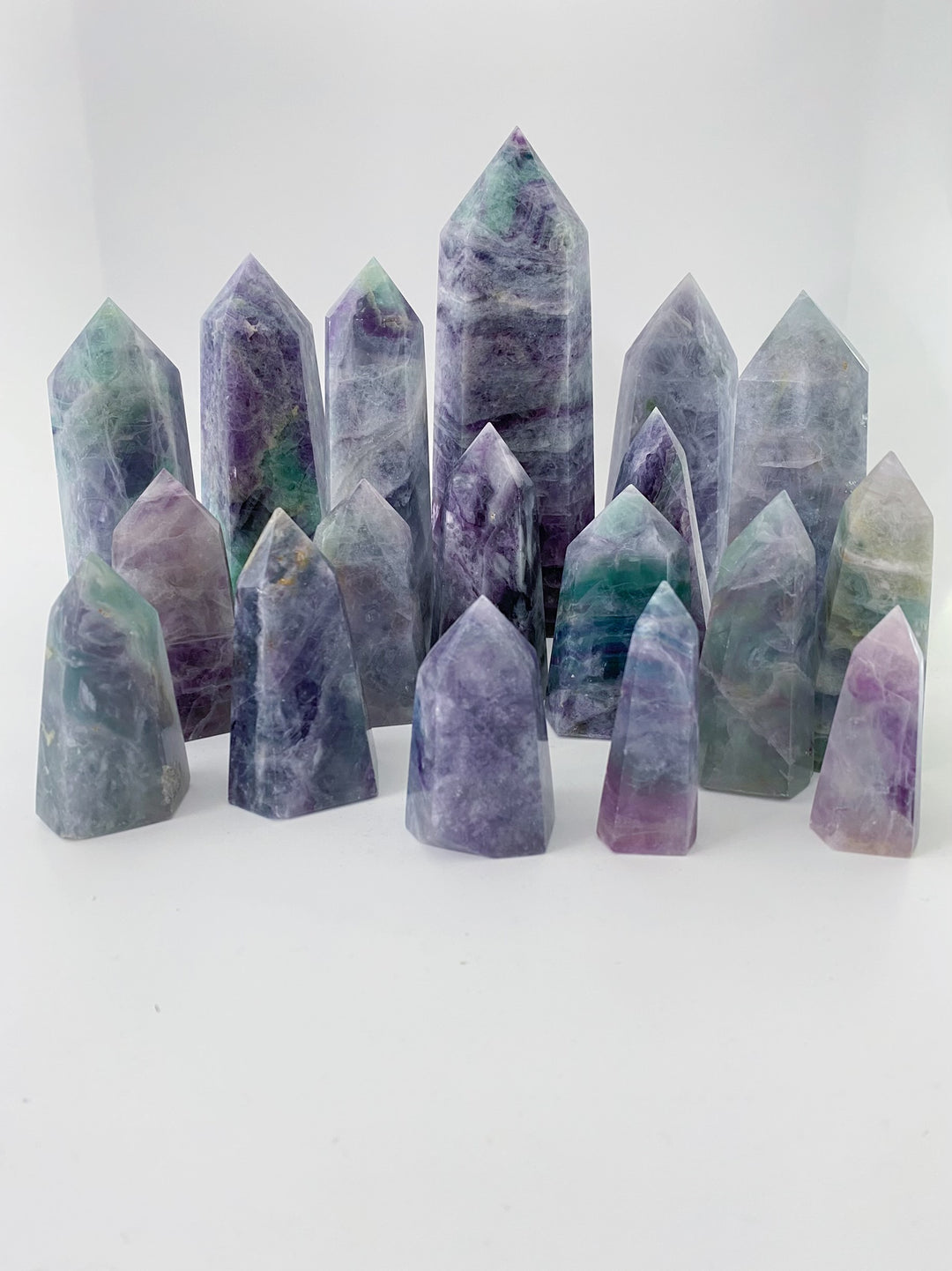 Fluorite Towers-Purple