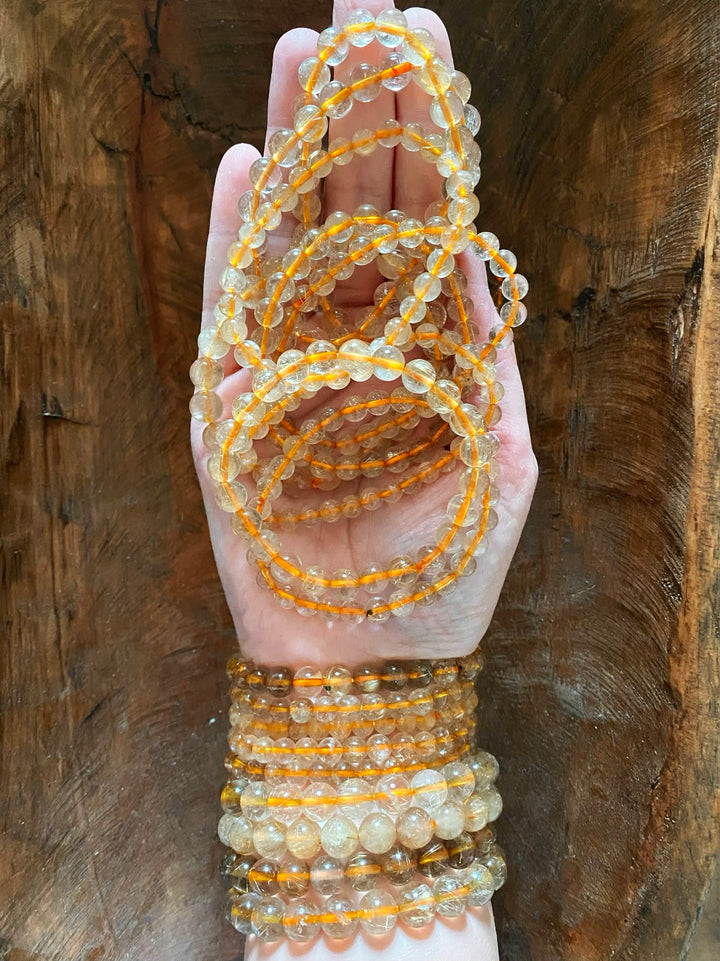 Golden Rutilated Quartz Bracelets
