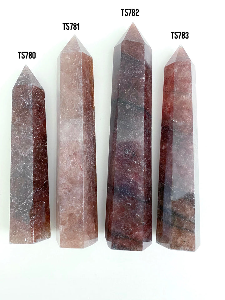 Strawberry Quartz Towers