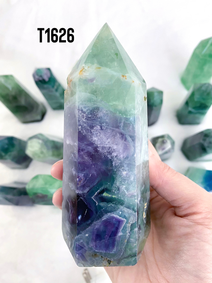 Green Fluorite Towers