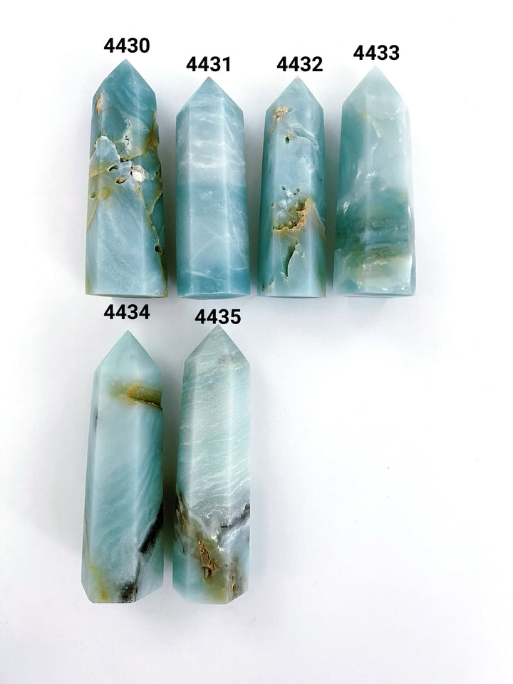 Sky Blue Quartz Towers