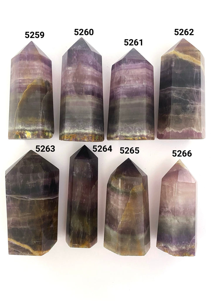Purple Fluroite Towers