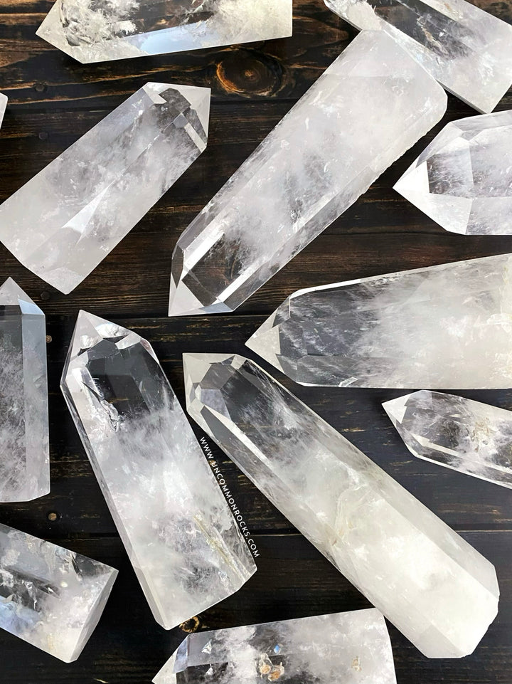 Clear Quartz Towers