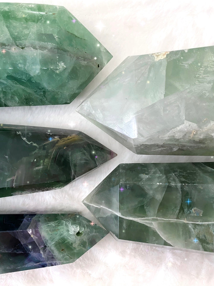 Fluorite Green Towers