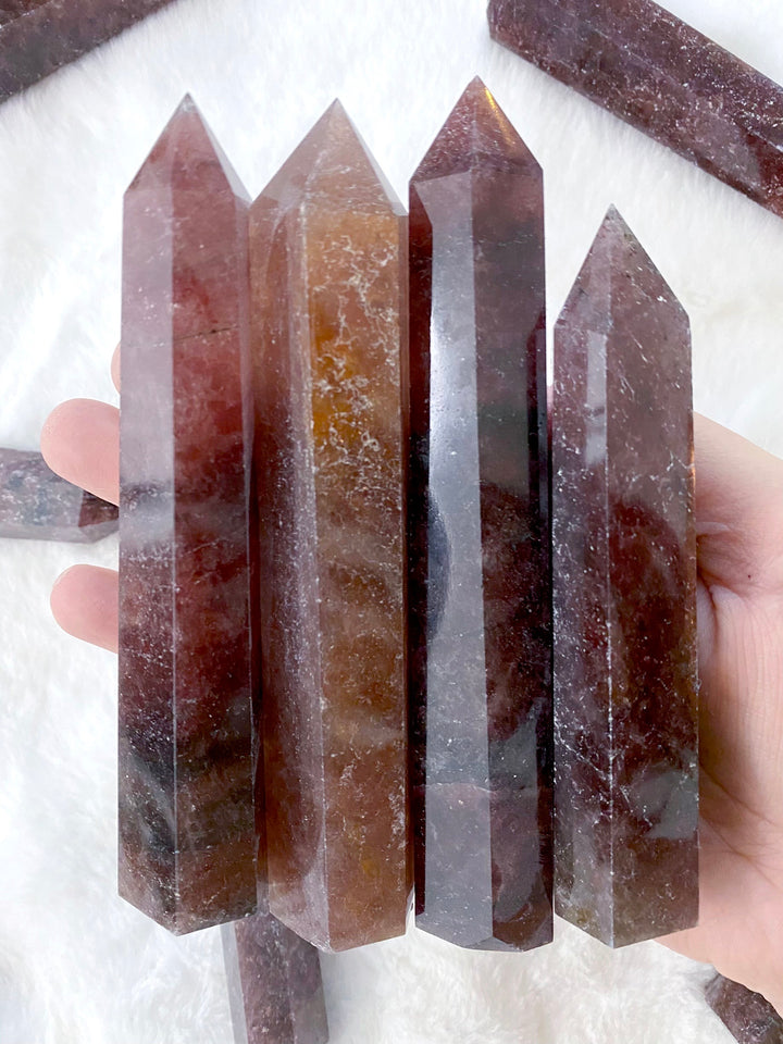 Strawberry Quartz Towers