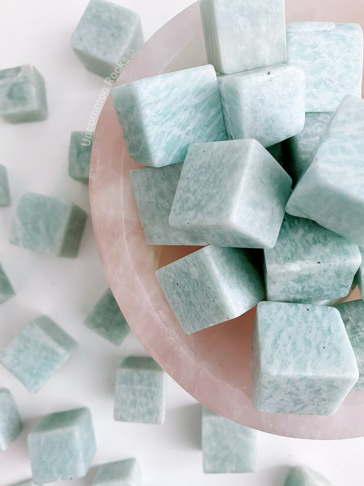 Amazonite Tumbled Cubes
