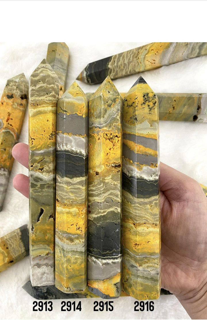 Bumble Bee Jasper Tall Towers - Uncommon Rocks