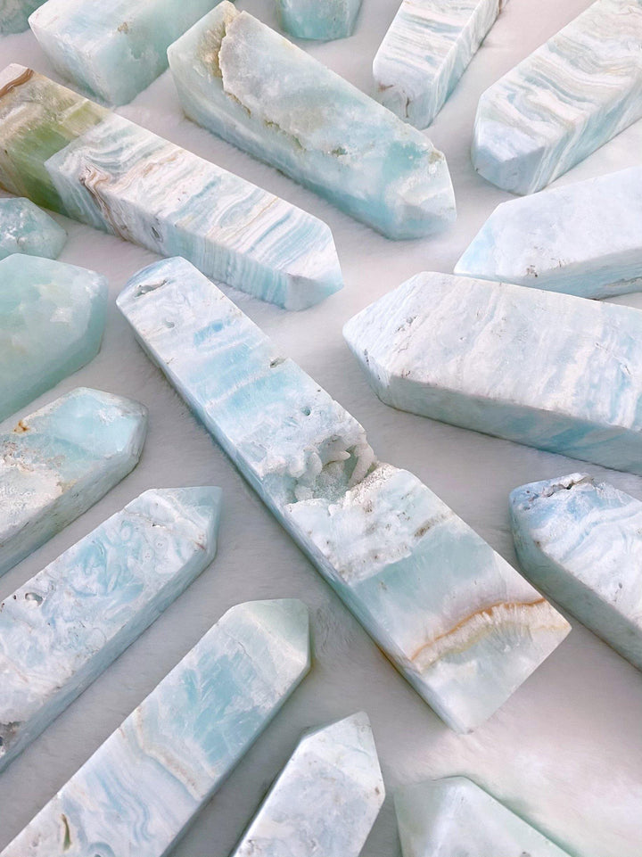 Caribbean Calcite Towers - Uncommon Rocks