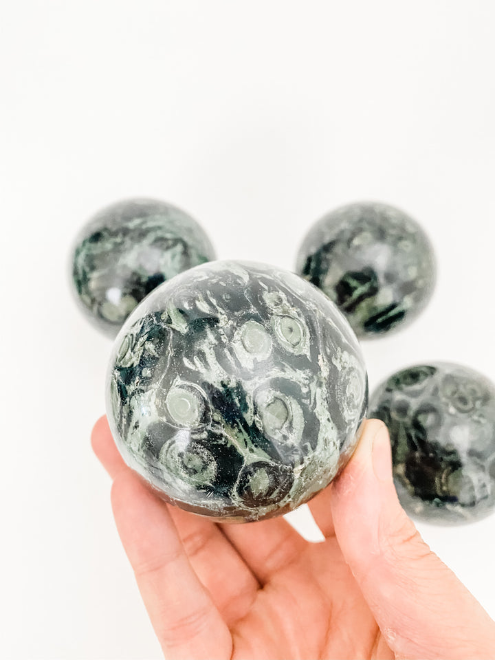 Kambaba Jasper Spheres