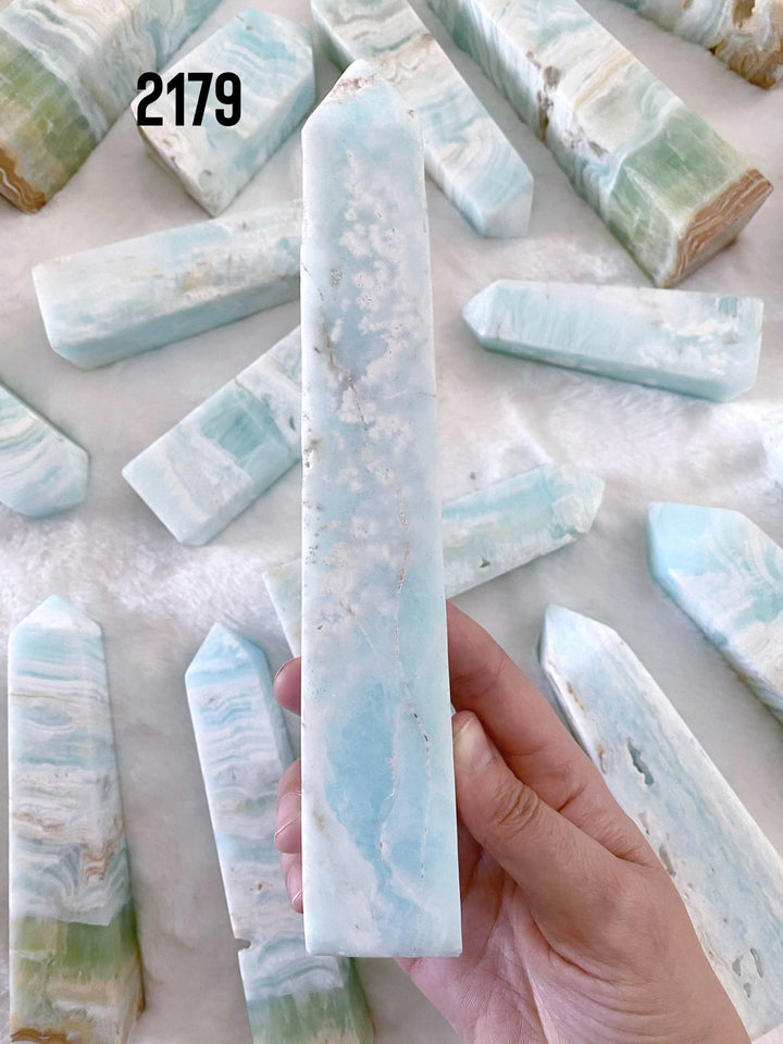 Caribbean Calcite Towers - Uncommon Rocks