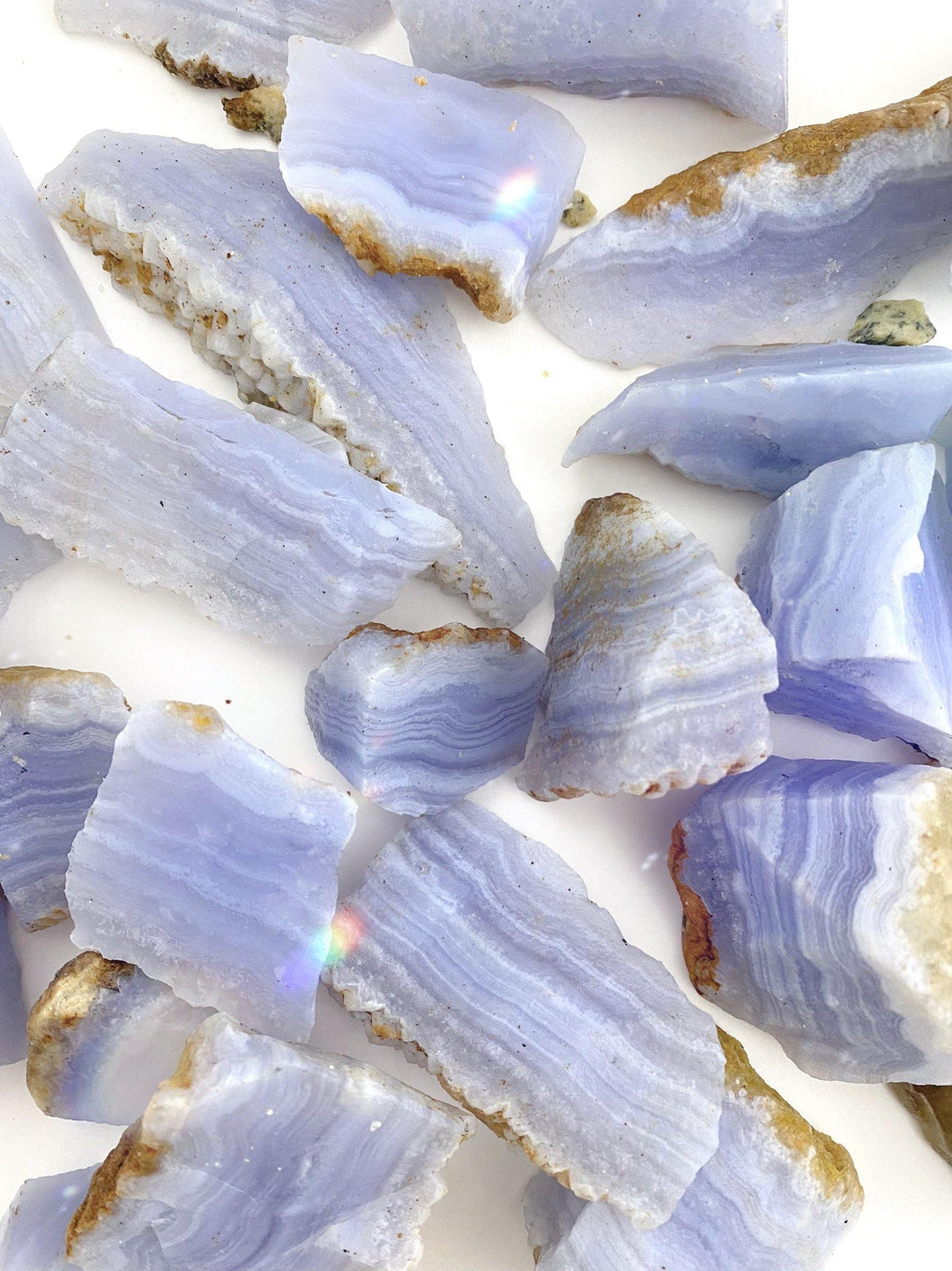 Blue Lace High Quality Raw - Uncommon Rocks