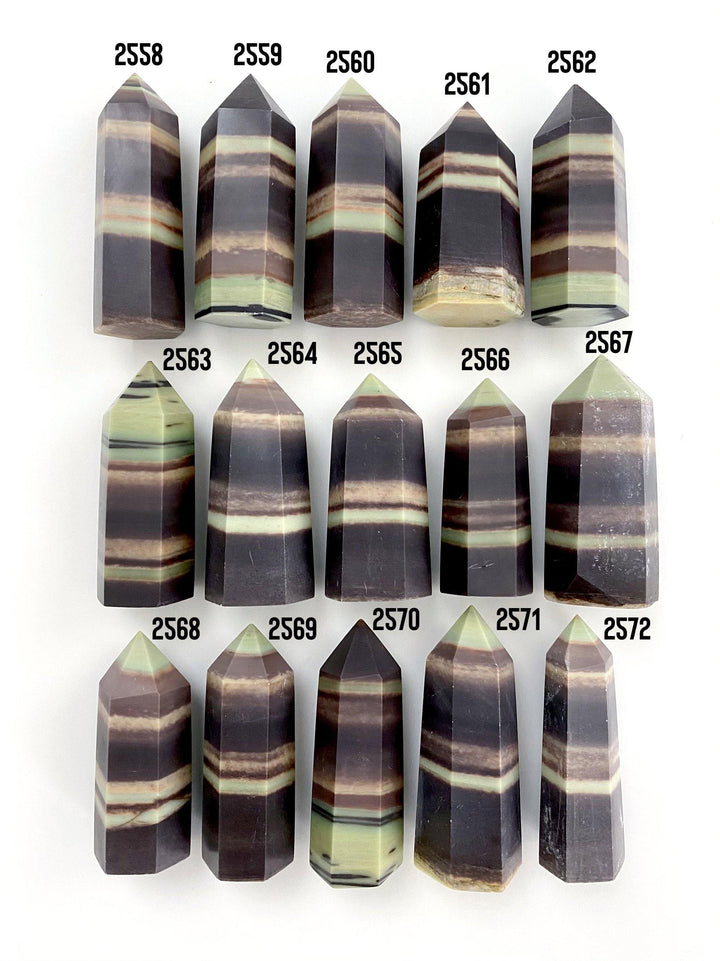 Purple Jade Points - Uncommon Rocks