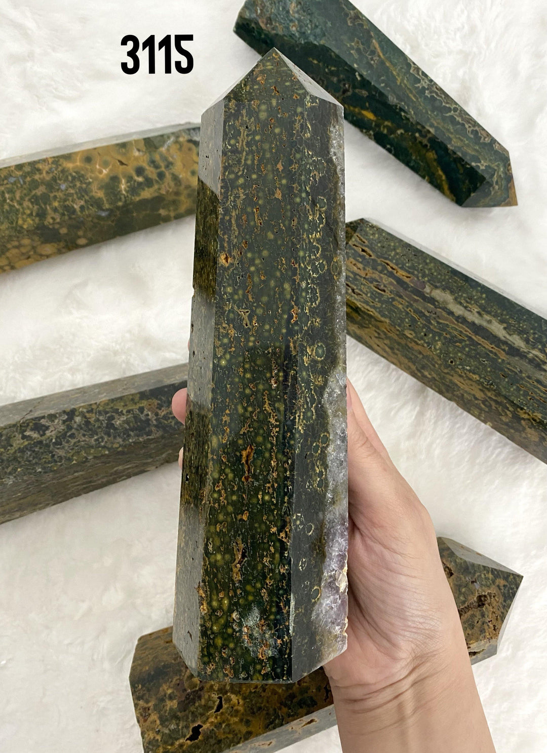 Ocean Jasper Big Towers - Uncommon Rocks