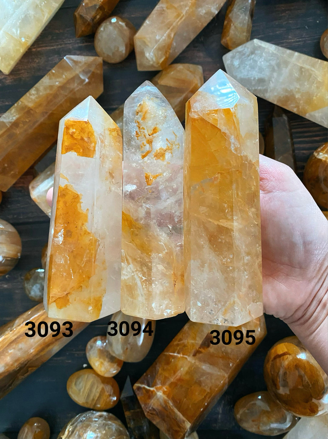 Golden Healer Quartz Big Towers