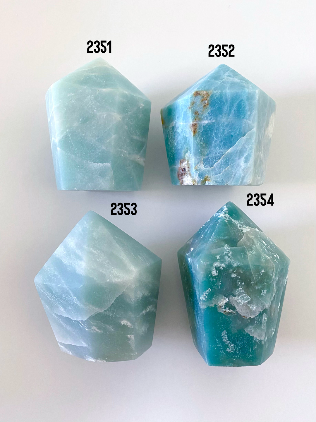 Caribbean Calcite Points - Uncommon Rocks