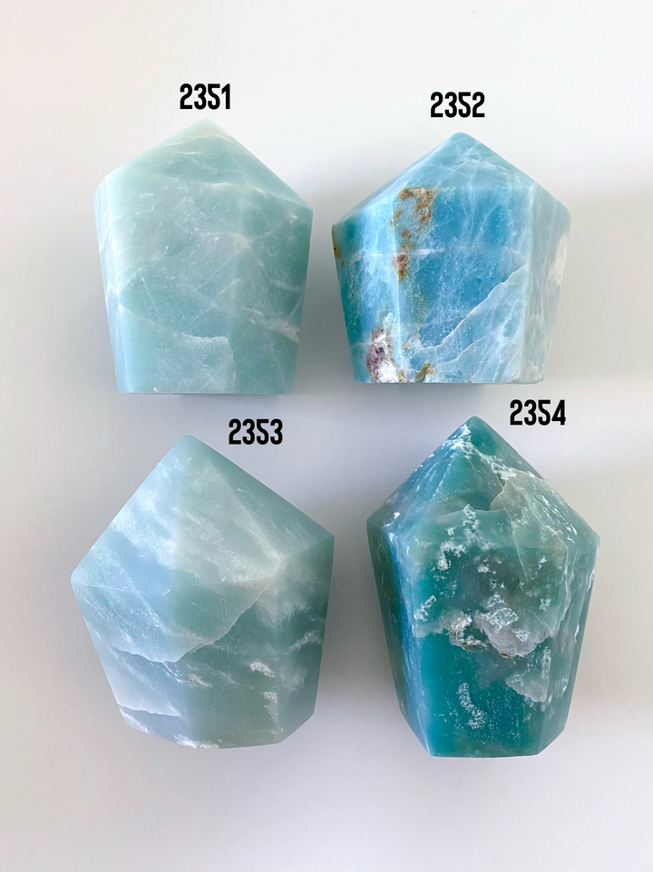 Caribbean Calcite Points - Uncommon Rocks