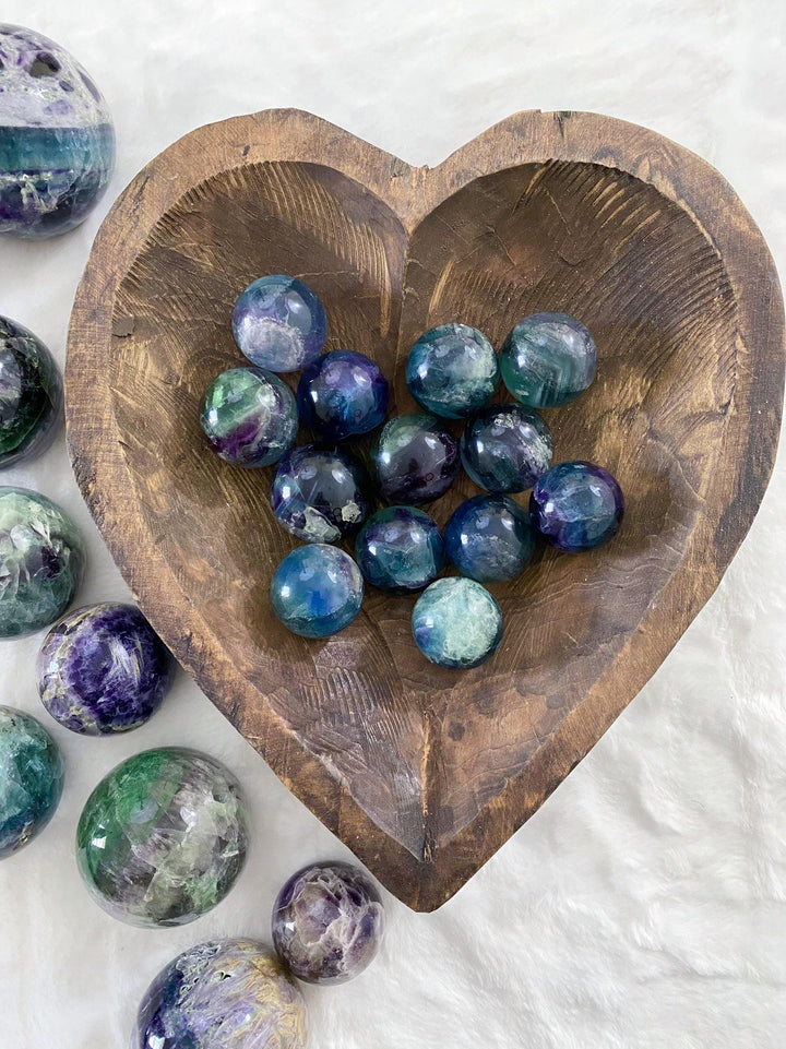 Fluorite Spheres - Uncommon Rocks