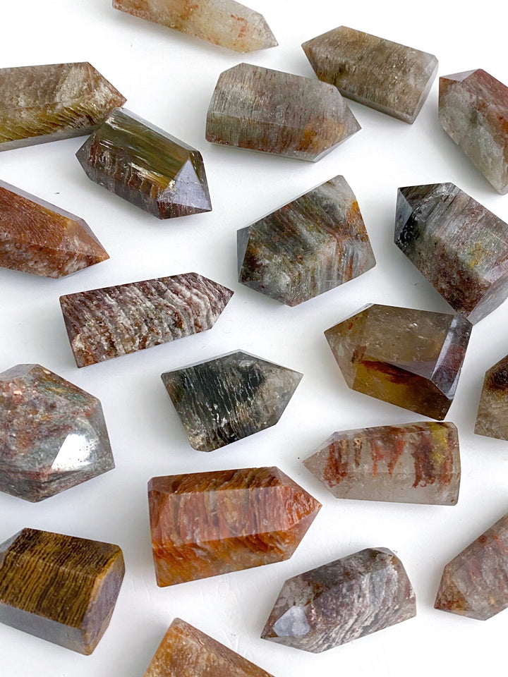 Lodolite Quartz Thousand Layer Towers