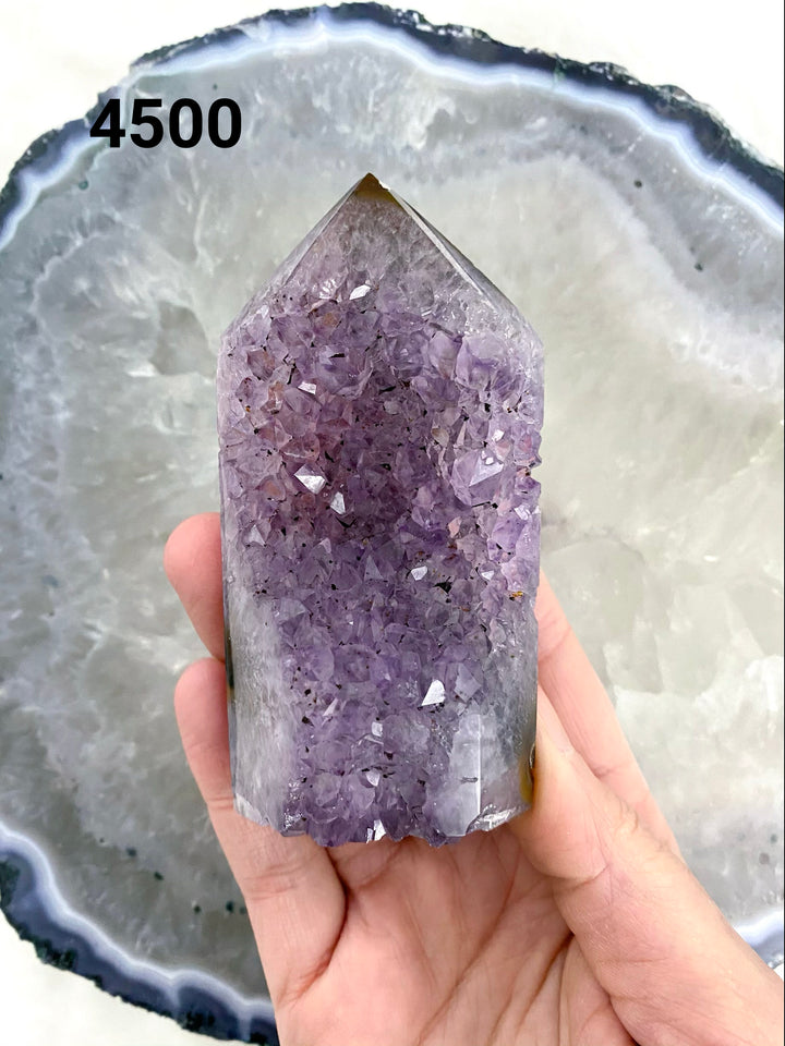 Amethyst Cluster Towers