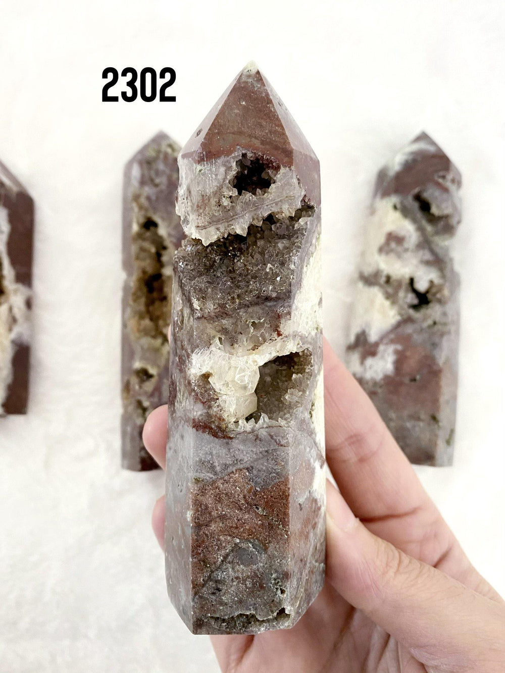 Sphalerite Druzy Towers - Uncommon Rocks