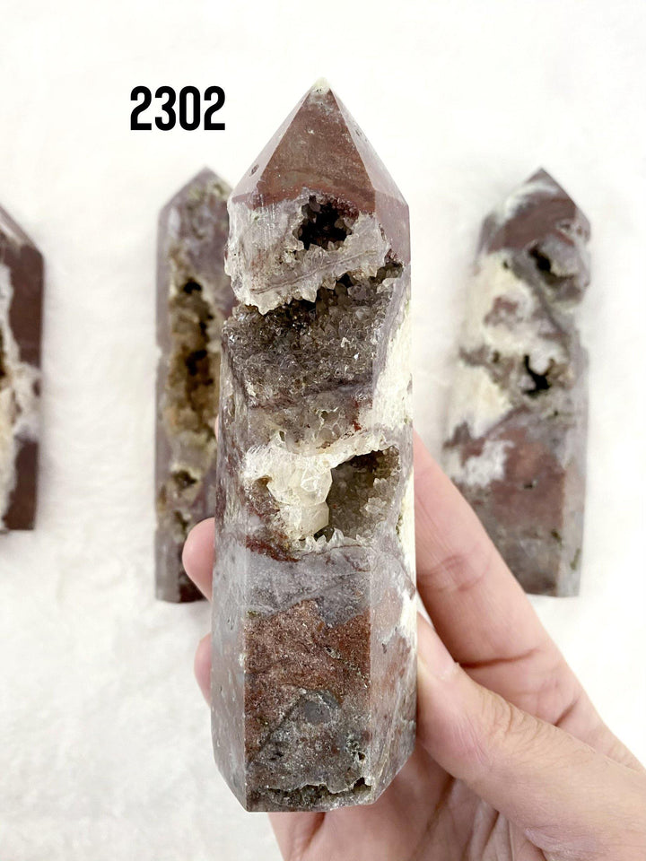 Sphalerite Druzy Towers - Uncommon Rocks