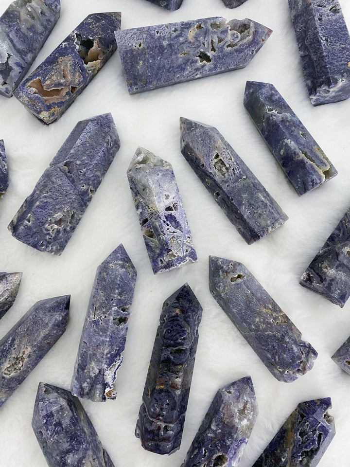 Fluorite Sphalerite Towers - Uncommon Rocks