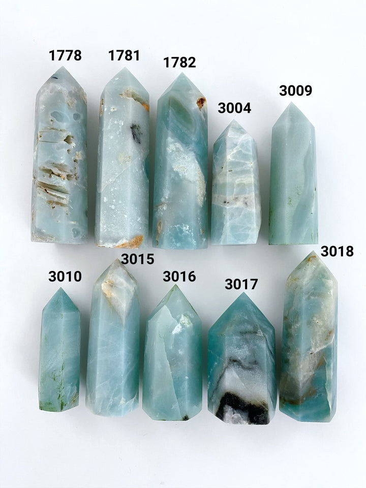 Sky Blue Quartz Towers