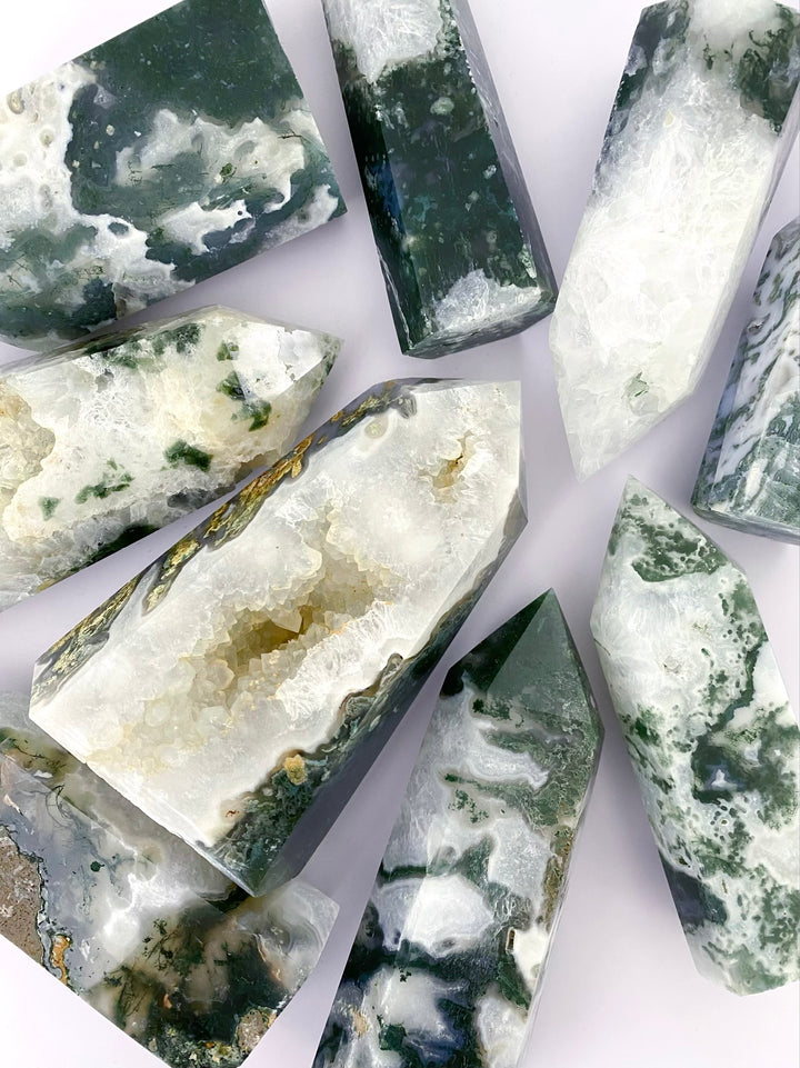 Moss Agate Towers