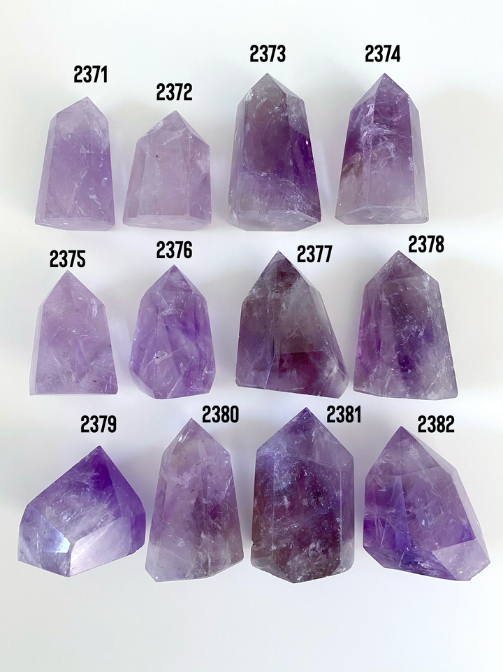 Amethyst Points - Uncommon Rocks