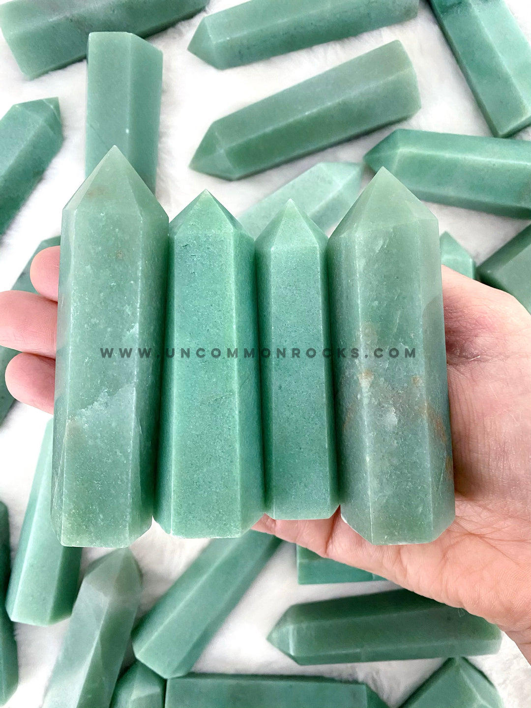 Green Aventurine Towers