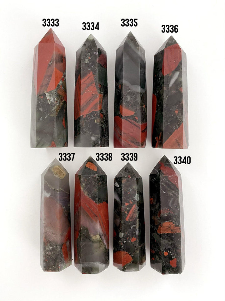Setonite Bloodstone Towers - Uncommon Rocks