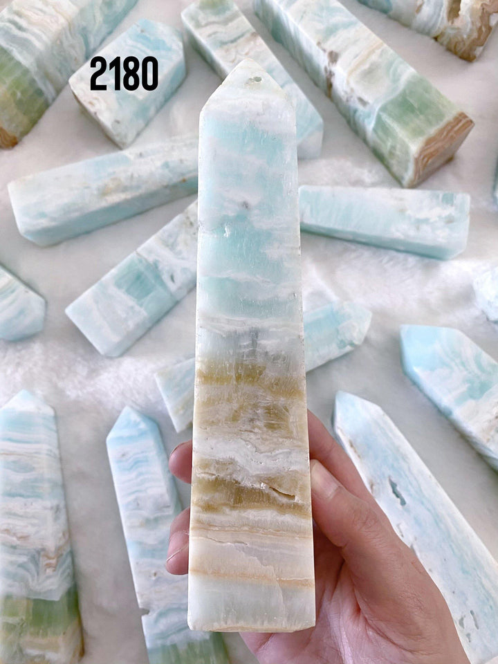 Caribbean Calcite Towers - Uncommon Rocks